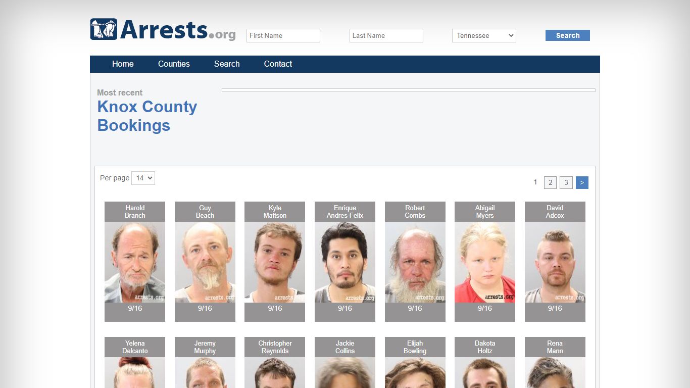 Knox County Arrests and Inmate Search